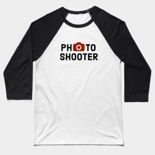 Photography typographic design for all amazing photographers by dmerchworld Baseball T-Shirt